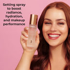 MCoBeauty Miracle Flawless Setting Spray – Long-Lasting, Hydrating Setting Spray, Vegan, Cruelty Free Cosmetics
