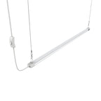 APICDOM LED Grow Light 4FT Full Spectrum Compact Linkable Lighting Fixture for Indoor Greenhouse Year Round Plant Seedlings, Essential Grow Slim Hanging Suspended Strip