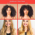 Fable & Mane HoliRoots Hair Mask, 8FL oz - Hydrating Hair Mask for Dry Damaged Hair with Shea Butter, Banana, Coconut Water, Mango Butter and Indian Jasmine Sambac Fragrance