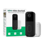 Blink Video Doorbell – Head-to-toe HD view, two-year battery life, and simple setup. Sync Module Core included – System (Black)