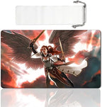 Board Game MTG Playmat Games Size 60X35 cm CCG Compatible for MTG CCG RPG Trading Card Game (Gisela)