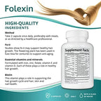 Hair Growth Support Supplement for Women & Men with Biotin, Vitamin B6 & Other Hair Vitamins for Thicker Hair Growth & Hair Health Support. 60 Capsules