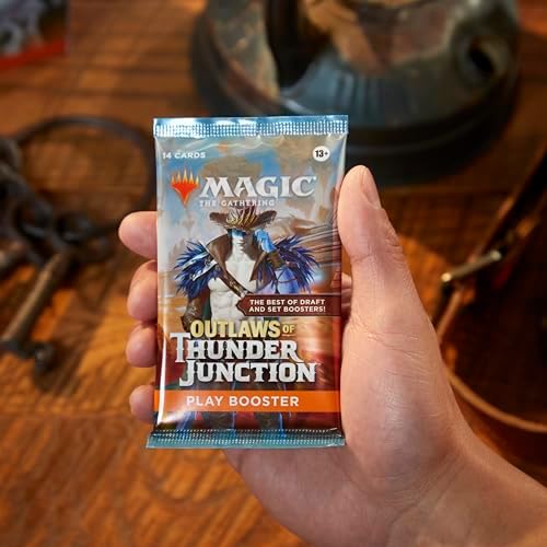 Magic: The Gathering Outlaws of Thunder Junction Play Booster Box - 36 Packs (504 Magic Cards)