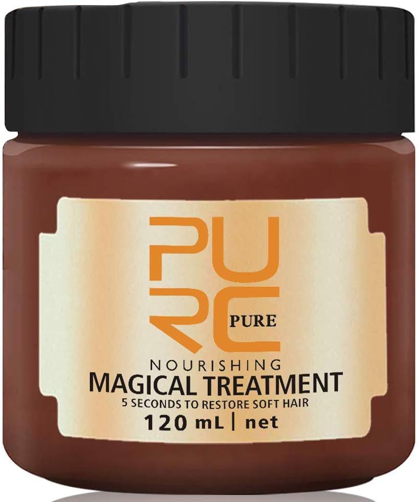 Hair treatment Magical Hair Mask Advanced Molecular 5 Seconds Repairs Damage Hair Root Hair Tonic Keratin Hair & Scalp Treatment 120ml