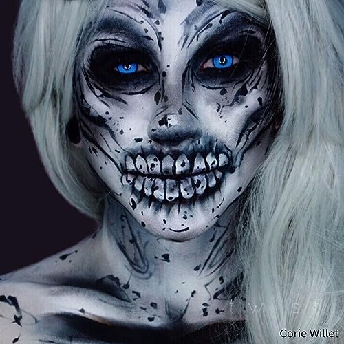 Mehron Makeup Liquid Makeup | Face Paint and Body Paint Perfect for Halloween, Cosplay I Air Brush Compatible 4.5 oz (133 ml) (Black)