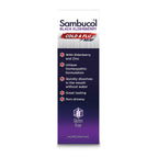 Sambucol Cold and Flu Relief Tablets - Homeopathic Black Elderberry Cold Medicine, Drowsy Free Remedy for Adults with Zinc, Quick-Dissolving Tablets for Men and Women - 60 Count