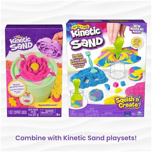 Kinetic Sand, 2.5lbs Green Play Sand, Moldable Sensory Toys for Kids, Resealable Bag (Packaging May Vary), for Ages 3 and up