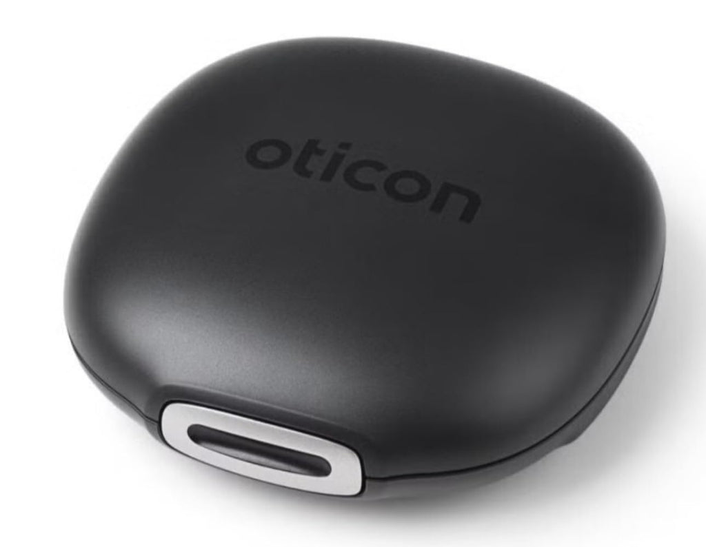 Oticon Hearing Aid Case – Durable Protective Storage Box for Hearing Aids and Accessories