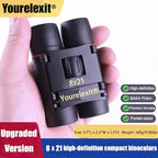 Binoculars with Phone Adapter for Adults, Compact Pocket Travel Binocular for Bird Watching Concert Theater Opera High Powered Electronics Cruise Ship Essentials Norwegian Alaska Hiking Camping Gear