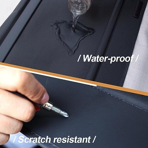 OQHAIR Cargo Cover Car Retractable Rear Trunk Cargo Cover Shade Black Aluminum Alloy 1 Set for Explorer 2020 2021 2022 2023