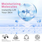Anti Wrinkle Patches for Lip, Overnight Smoothing Wrinkles - Anti-Wrinkle Silicone Facial Patches for Lip, Fine Lines Wrinkle Patches for Smile Line & Lip Area