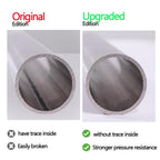 Tynulox 5/8" OD 304 Stainless Steel Tube, Thickened Pipe Wall & Weldable Tubing, Round Metal Pipe Industrial Straight Tube 14 inch Length (2 Pcs)