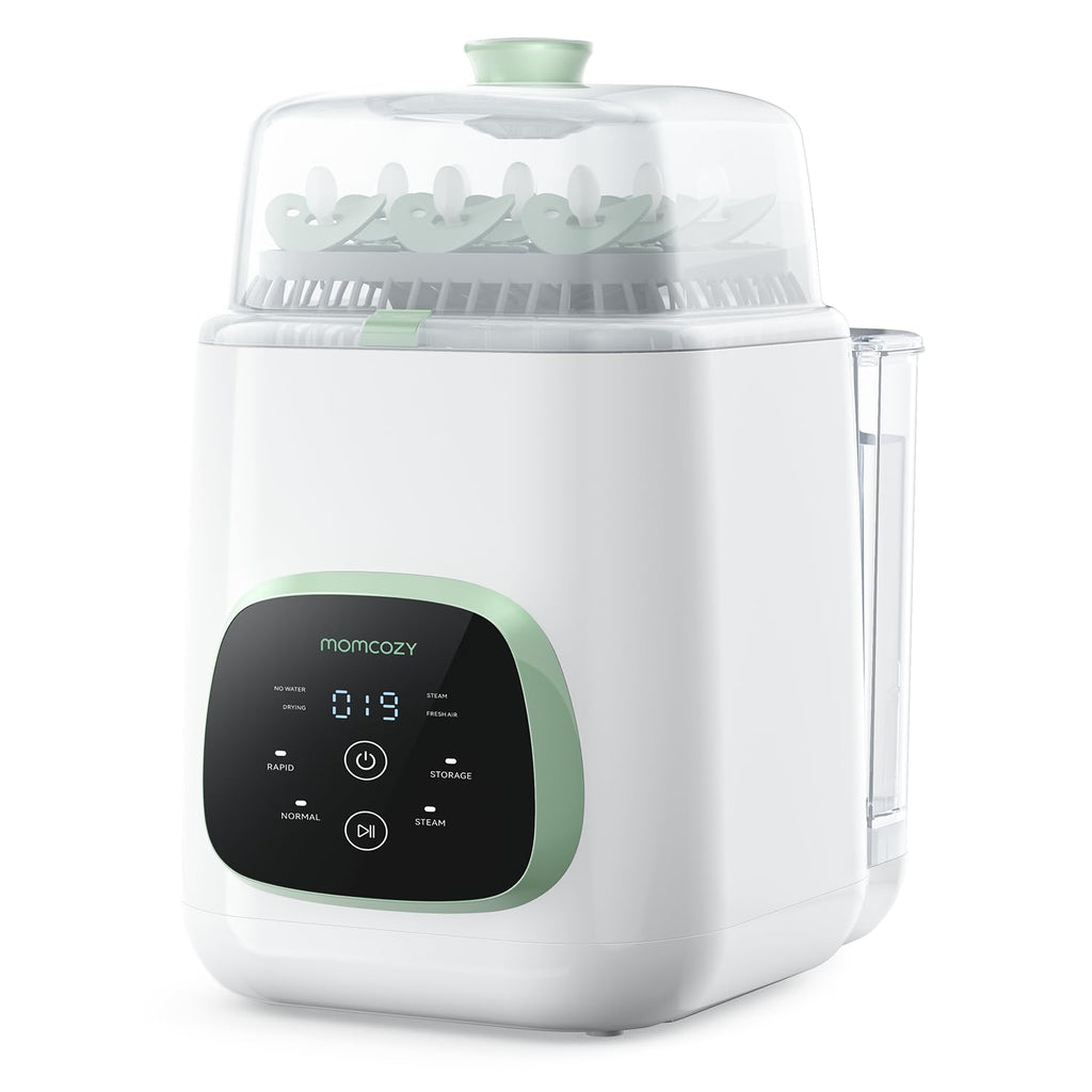 Momcozy KleanPal Pro All-in-One Bottle Washer, Sterilizer & Dryer - White