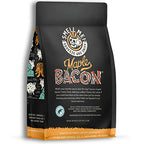 Bones Coffee Company Maple Bacon Flavored Coffee Beans, Medium Roast Ground Coffee Low Acid, Maple Bacon Flavor (12 oz)