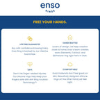 Enso Rings Lord of the Rings Collection - Comfortable DualTone Silicone Rings - The One Ring - Size 8