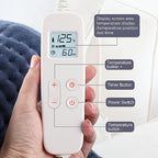 Heating Pad for Back Pain Relief, Extra Large 33 x 17, Portable Heating Pad for Shoulder, Neck, Cramp, Menstrual Pain, with Upgraded 6 Timer & 6 Temperature Controller