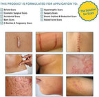 Aroamas Scar Silicone Scar Tape– Softens & Flattens Scars from Surgery, Injury, Burns, C-Section, Scratch Marks – Reusable Medical-Grade Silicone Scar Sheets for All Skin Types [3"x1.57", 8 Sheets]