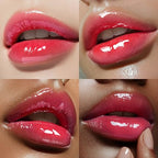 Espoir Couture Lip Tint Glaze #12 Cherry Sorbet 0.14oz | Volumizing Lip Stain with Syrupy Shine | Long-Lasting & Vibrant Color for Radiant Lip Look | Moisturizing & Glossy Lip Tint | Korean Lip Makeup