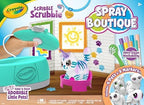 Crayola Scribble Scrubbie Pets Spray Boutique, Airbrush Art Set for Kids, DIY Crafts for Toddlers, Kids Toys, Gifts for Girls & Boys, Ages 3+