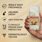 Old Spice Whole Body Deodorant for Men, Total Body Deodorant, Mandarin + Sandalwood, Aluminum Free Deodorant Stick for 24/7 Freshness // Dermatologist Tested Whole Body Deodorant, 3.0 oz