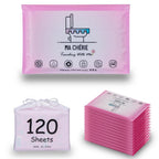 MA CHÉRIE Disposable Toilet Seat Cover 120 Pcs,Extra Large,Flushable,Travel and Pocket Size