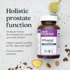 New Chapter Prostate Supplement Zyflamend Prostate with Saw Palmetto + Pumpkin Seed Oil + Turmeric for Prostate Health Vegetarian Capsule, 60 Count