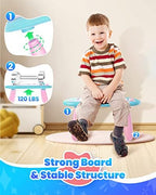 Magnetic Drawing Board, Toddler Girl Toy for 1-2 Year Old, Doodle Board Pad Learning and Educational Kids Toy for 1 2 3 Year Old Baby Girl Birthday - Mint Blue