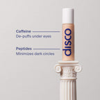 Disco Men's Eye Bag Treatment, Roller Serum for Men, Under Eye Cream Natural Caffeine Anti Aging Stick Balm, Reduce Puffiness, Wrinkles, Dark Circles, Crows Feet, Bags, Dark Circles, Lines, Puffiness