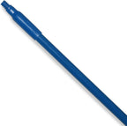 SPARTA 48" Fiberglass Replacement Handle with 3/4" Acme Thread Tip, Polyester Veil Reinforced, Hanging Cap, Commercial Cleaning, Blue