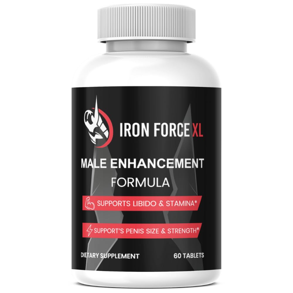 SuppNature Iron Force XL Pills for Men, Iron Force XL Supplement Male Support Formula*, 60 Count