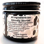 Whipped Tallow Balm for Skin, 100% Grass Fed Beef Tallow Face Moisturizer - Organic Body Butter, Beef Tallow for Skin, Eczema, Baby, Made in USA, Herb Infused, 2 oz