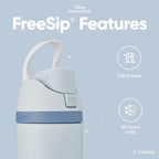 Owala Princess FreeSip Stainless Steel Water Bottle 24 oz Cinderella