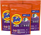 Tide PODS Laundry Detergent Soap Pods, Spring Meadow, 37 Count (Pack of 3 Bag Value Pack), Total 111 Count, HE Compatible