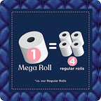 Quilted Northern Ultra Plush Toilet Paper with Sweet Lilac & Vanilla Scented Tube, 6 Mega Rolls = 24 Regular Rolls, 3 Ply Soft Toilet Tissue