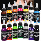 Ink Professional 1OZ (14 Colors 30ml) Vegan-Friendly Pigment Ink Supplies Ink...