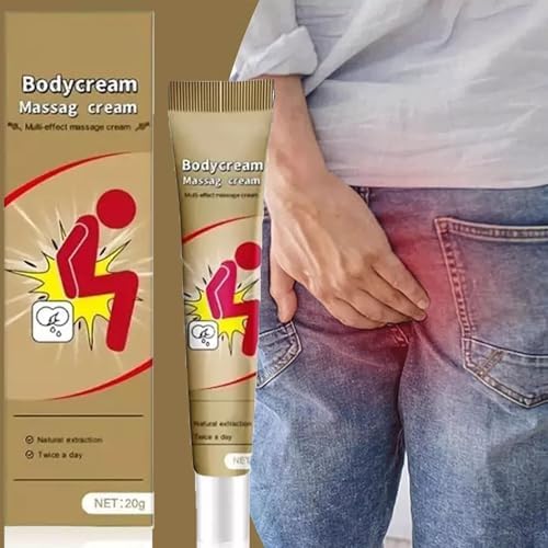 Sadoer Body Cream, Massage H𝐞𝐦orrho𝐢ds Cream - 𝐇𝐞𝐦𝐨𝐫𝐫𝐡𝐨𝐢𝐝 Ointment Body Cream Massage for Men 20g