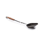 Barebones Cowboy Grill Coal Shovel - Durable Stainless Steel Ash Shovel with Walnut Handle for Fire Pit