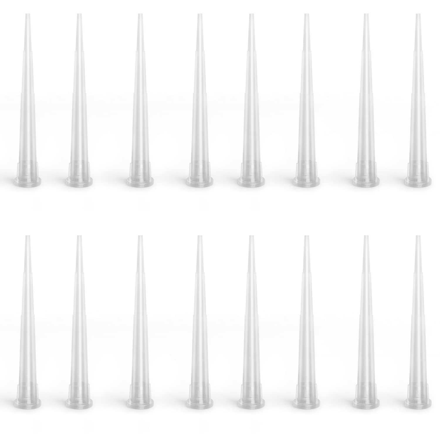 ONiLAB Pipette Tips 10 UL 1000 PCS Laboratory Universal Plastic Liquid Pipettor Tips Polypropylene (PP) Autoclavable, Transparent
