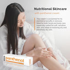 Panthenol - Cream, Ideal for Sun-Exposed or Weather-Affected Skin, Moisturizes Dry Skin, Nutritional Skincare for Soft and Sensitive Skin - 30g