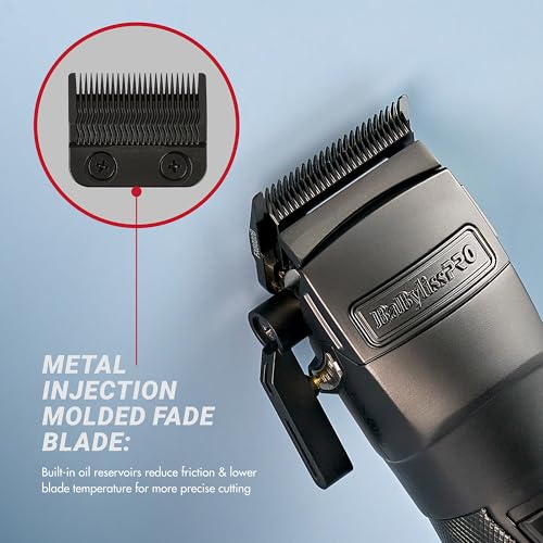 BaBylissPRO FXONE Professional Cordless Hair Clipper for Men