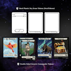 NERD GEAR Commander Essentials Kit - Ultimate Accessory for MTG Commander EDH - MTG Command Zone Tray - Health Counter - Spin Down Dice - Dry Erase Tokens (Mystic Purple)