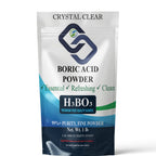 Crystal Clear Lab Boric Acid Powder | 99.9% Industrial Grade Pure Boric Powder