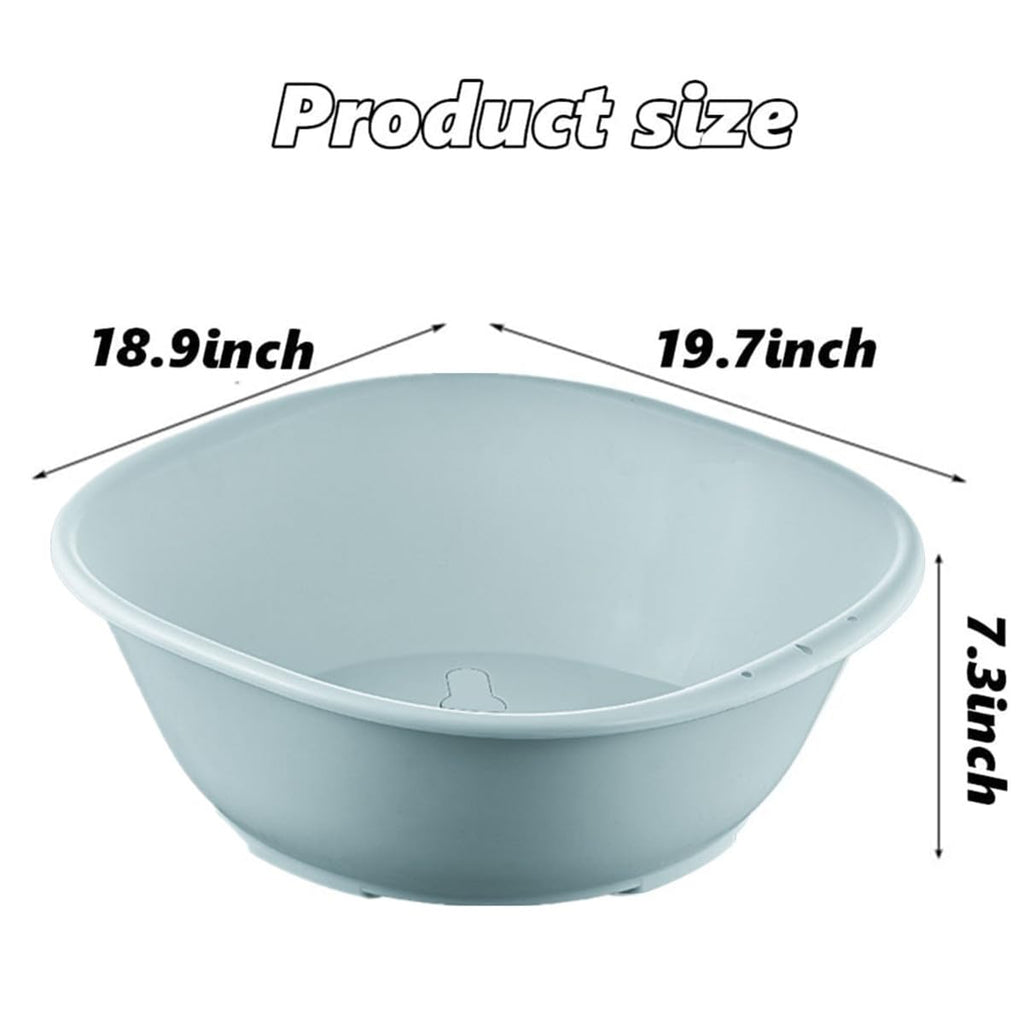 Sitz Bath for Hemorrhoids,Sitz Bath tub,Sits Bath Kit for Women Men,Wider Seating Area, Deeper Bowl (White)