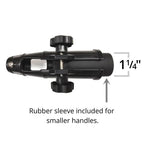 Ironwood Pacific HelmsMate Tiller Extension Handle TE | 18"-24" Extendable w/Extra Sleeve