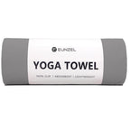 Eunzel Hot Yoga Towel Non Slip Yoga Mat Towel Non-Slip Sweat Absorbent Microfiber Towel for Hot Yoga, Pilates and Workout 72" x 26.5", Dark Grey