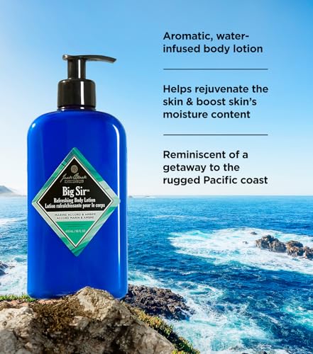 Jack Black Big Sir Hair & Body Cleanser, Men’s Body Wash, Shampoo Wash, Dual-Purpose Men’s Cleanser, Wash Away Dirt & Sweat
