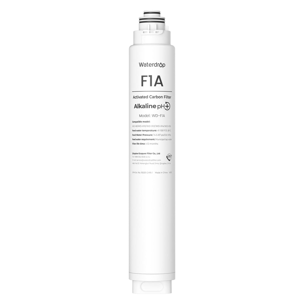 Waterdrop F1A Filter, Alkaline Mineral Added, 12-Month Lifetime