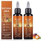 Batana Oil for Hair Growth, 4-in-1 Liquid Batana Oil, with Rosemary, Castor, Pumpkin Seed Oil, Nourishes, Organic Hair Oil for All Hair Types (2PCS)