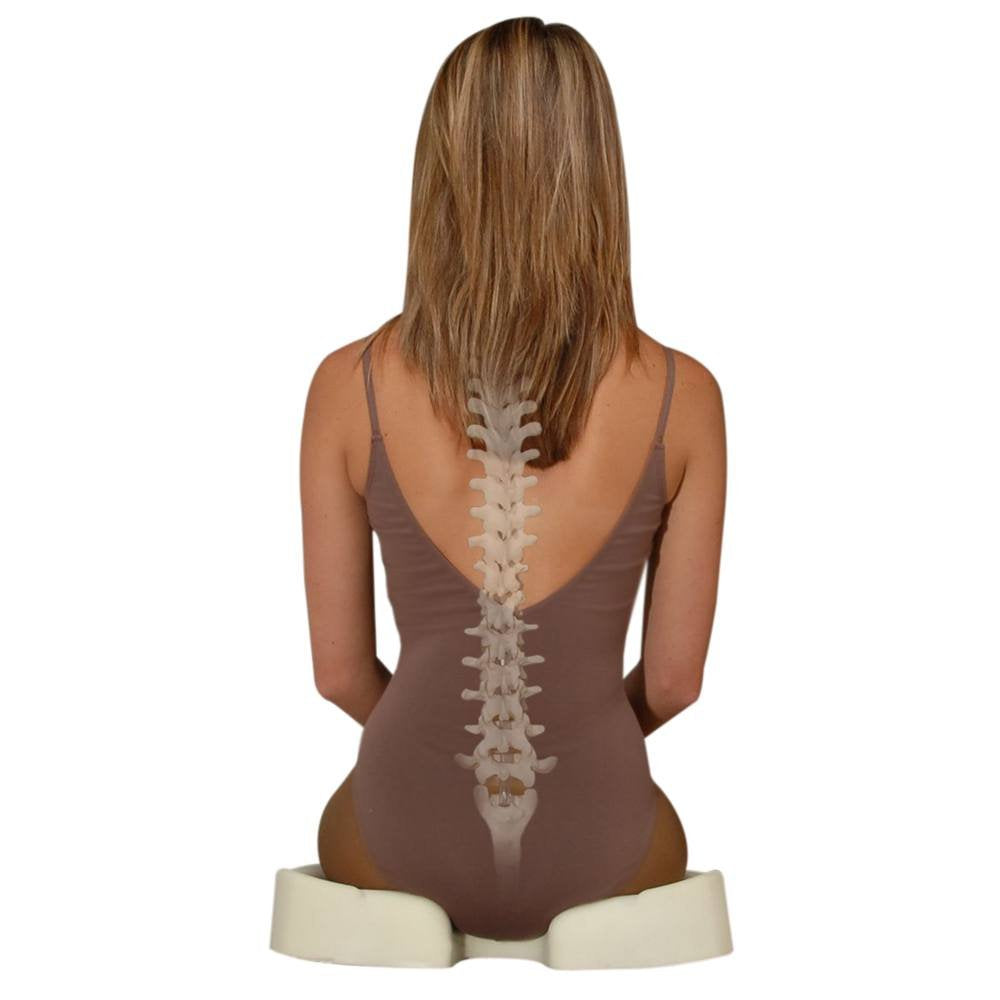Contour Kabooti Donut Seat Cushion, 3-in-1 Design with Center Cutout for Tailbone Pain, Sciatica and Hemorrhoids