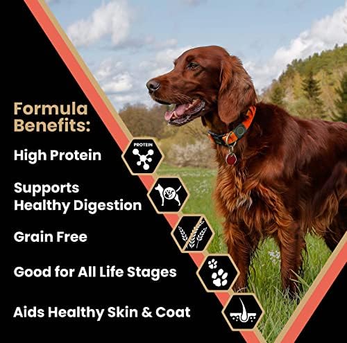 Victor Super Premium Dog Food – Grain Free Yukon River Canine – for Dogs of All Life Stages – High Protein Dry Dog Food for All Normally Active Dogs, 30 lb